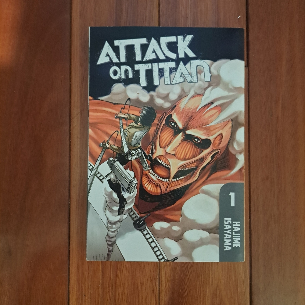 Attack On Titan Manga book